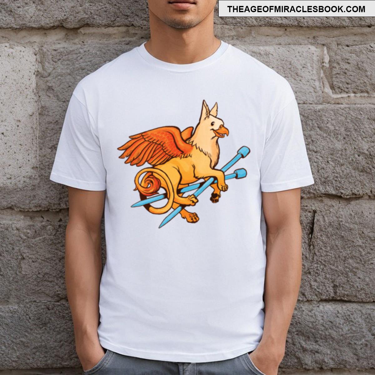 Knitting Griffin T-shirt
