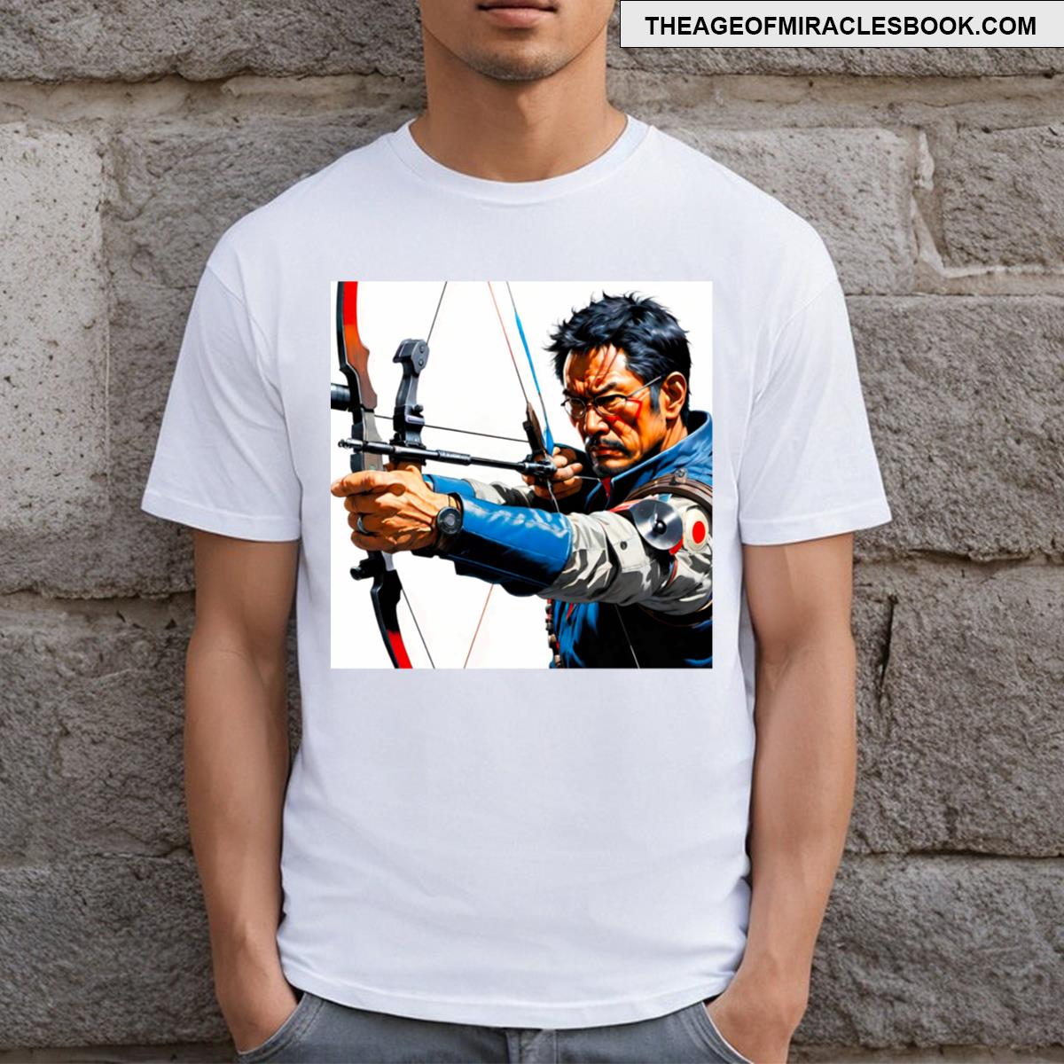 Master Marksman Detailed Archer In Action T-shirt