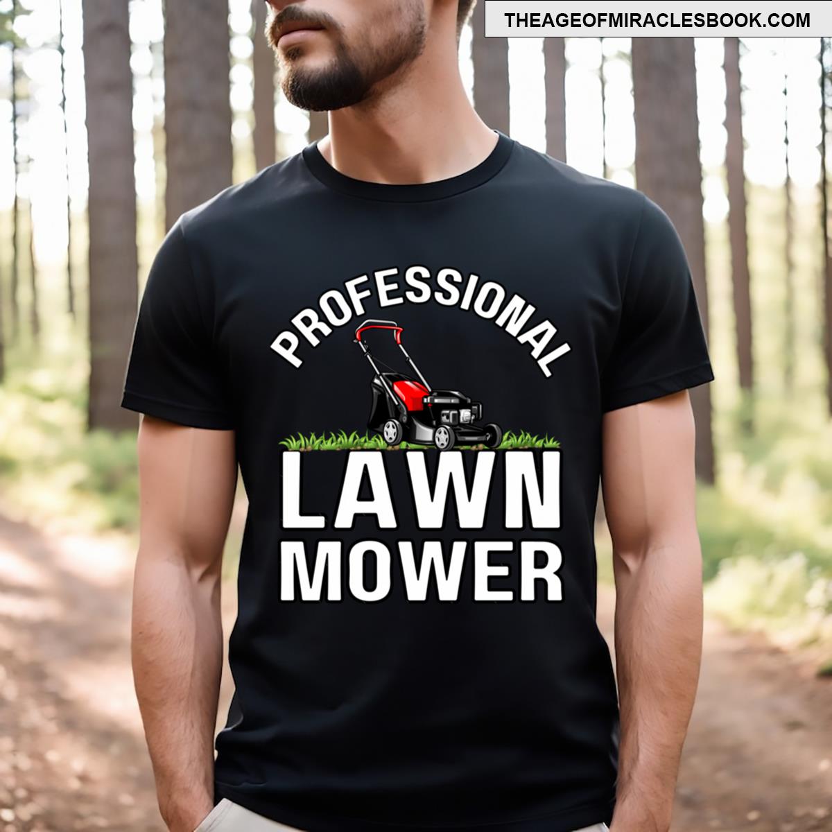 Professional Lawn Mower T-shirt