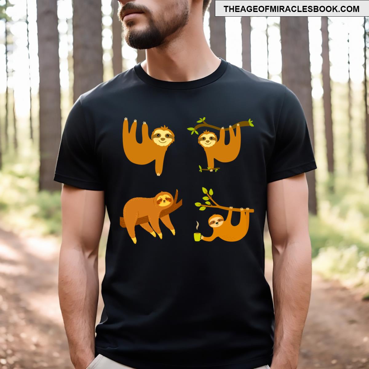 Sloths Pack For Sloth Lovers T-shirt