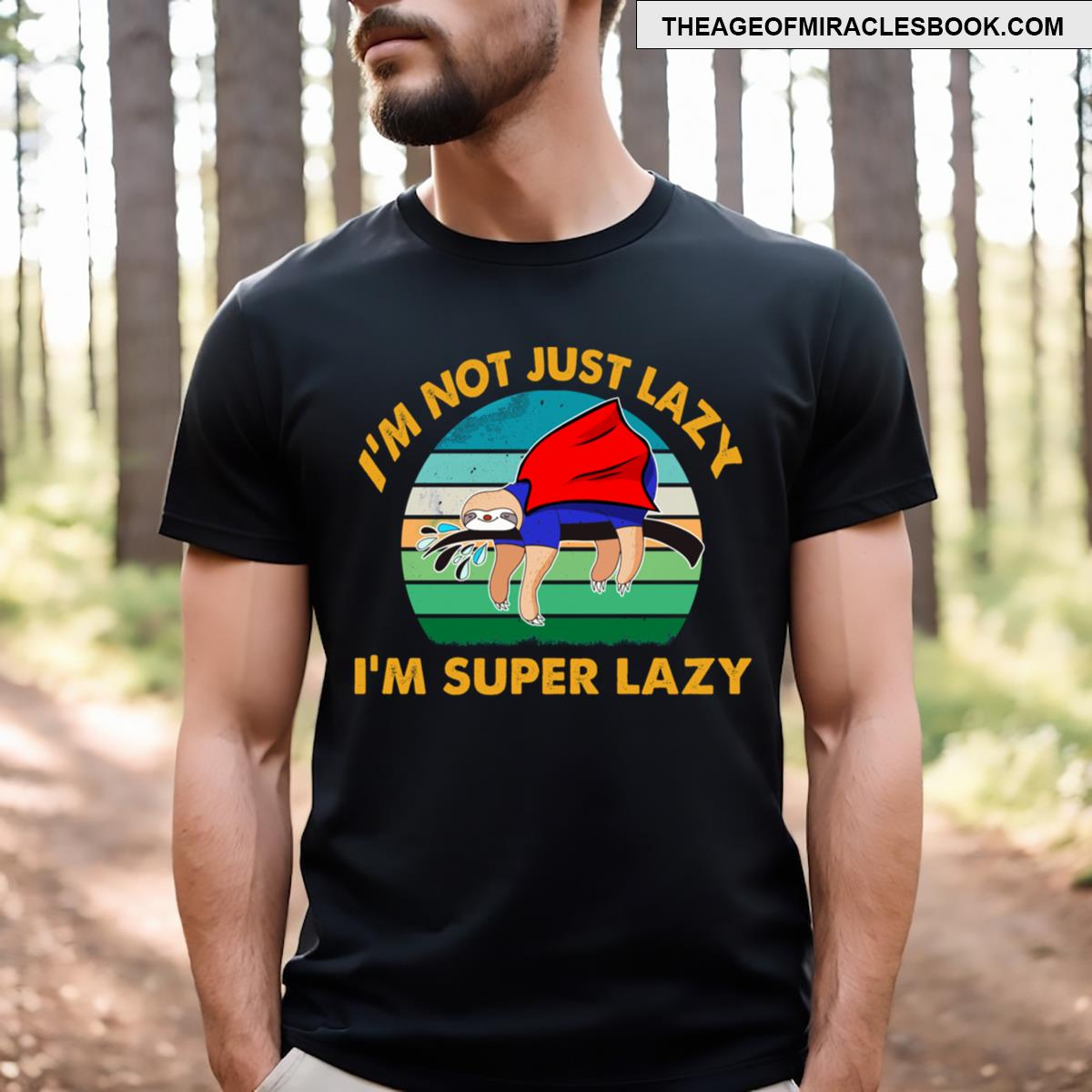 Sloths Stack Im Lazy T-shirt