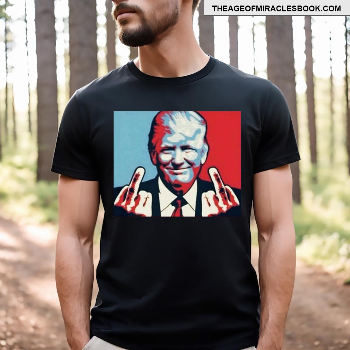 Trump Double Barrel Essential T-shirt