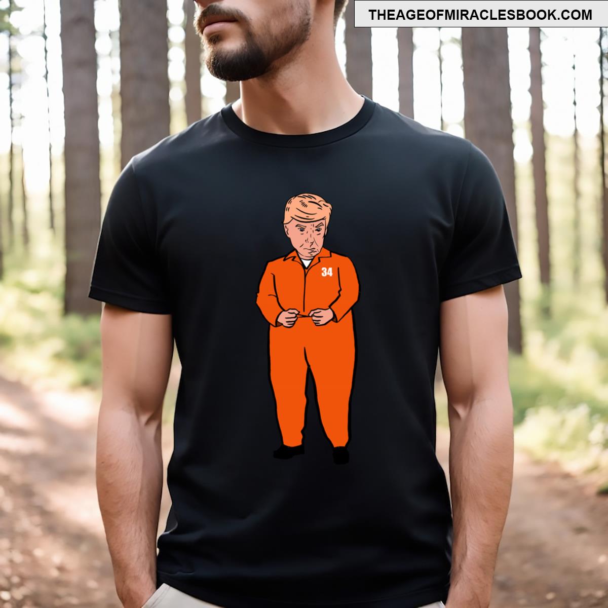 Trump In Jail Active T-shirt
