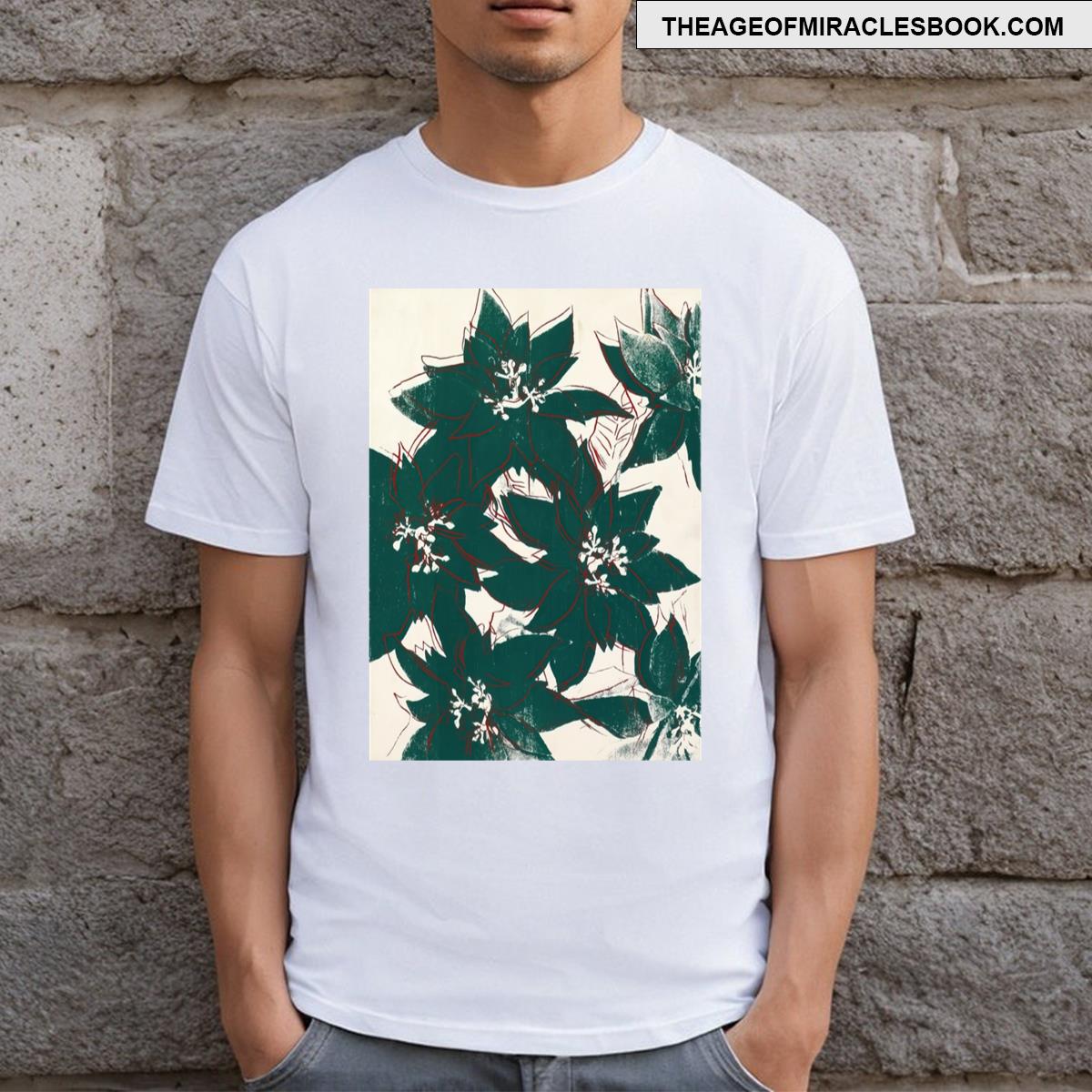 Andy Warhol Poinsetta T-shirt