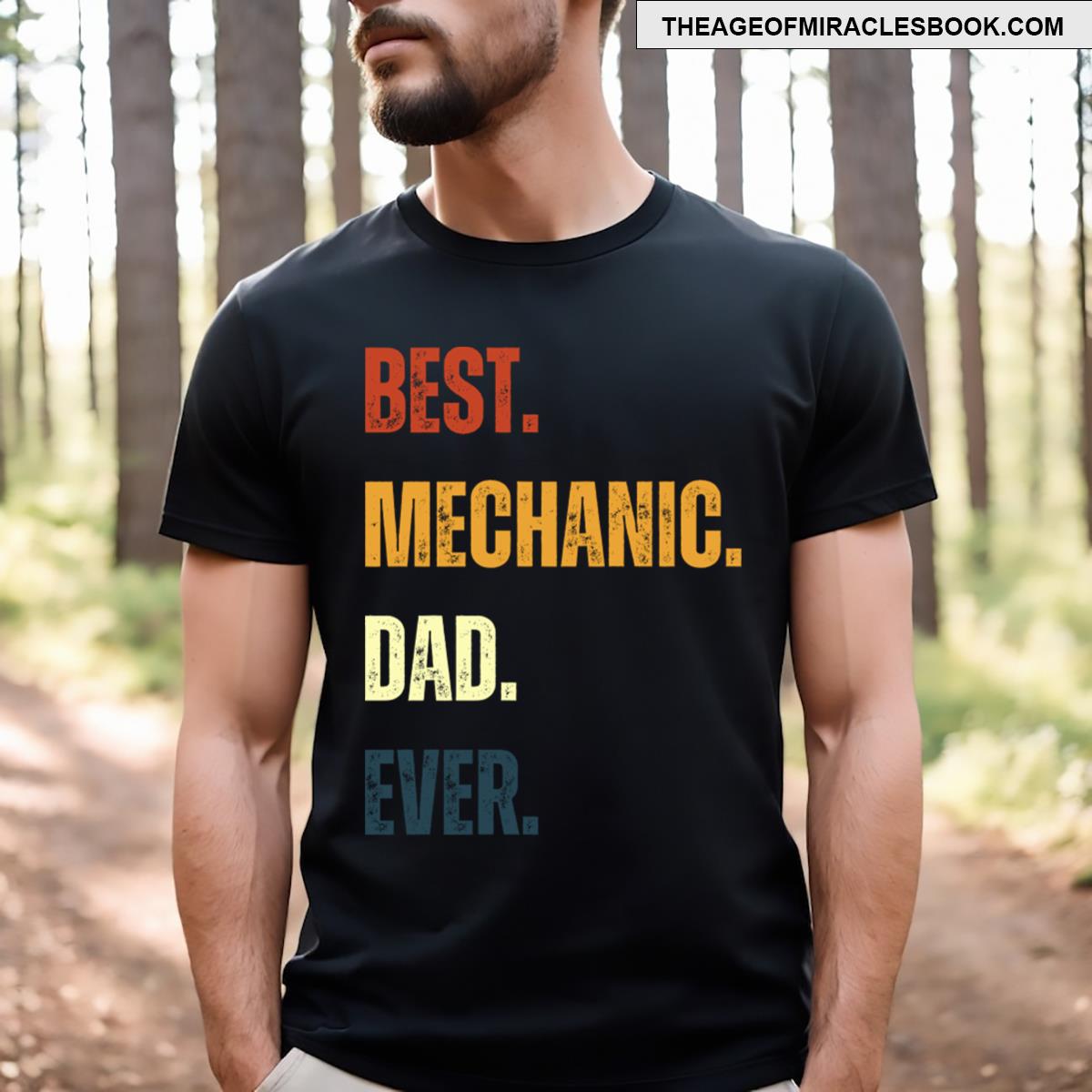 Best Mechanic Dad Ever T-shirt