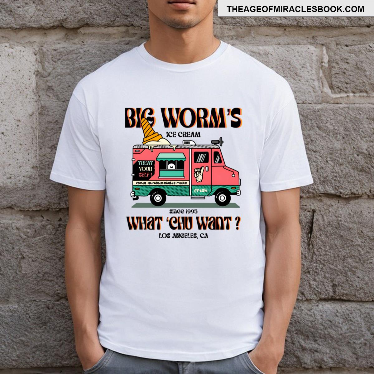 Big Worm Ice Cream Essential T-shirt