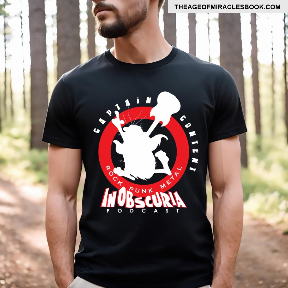Captain Content White Essential T-shirt