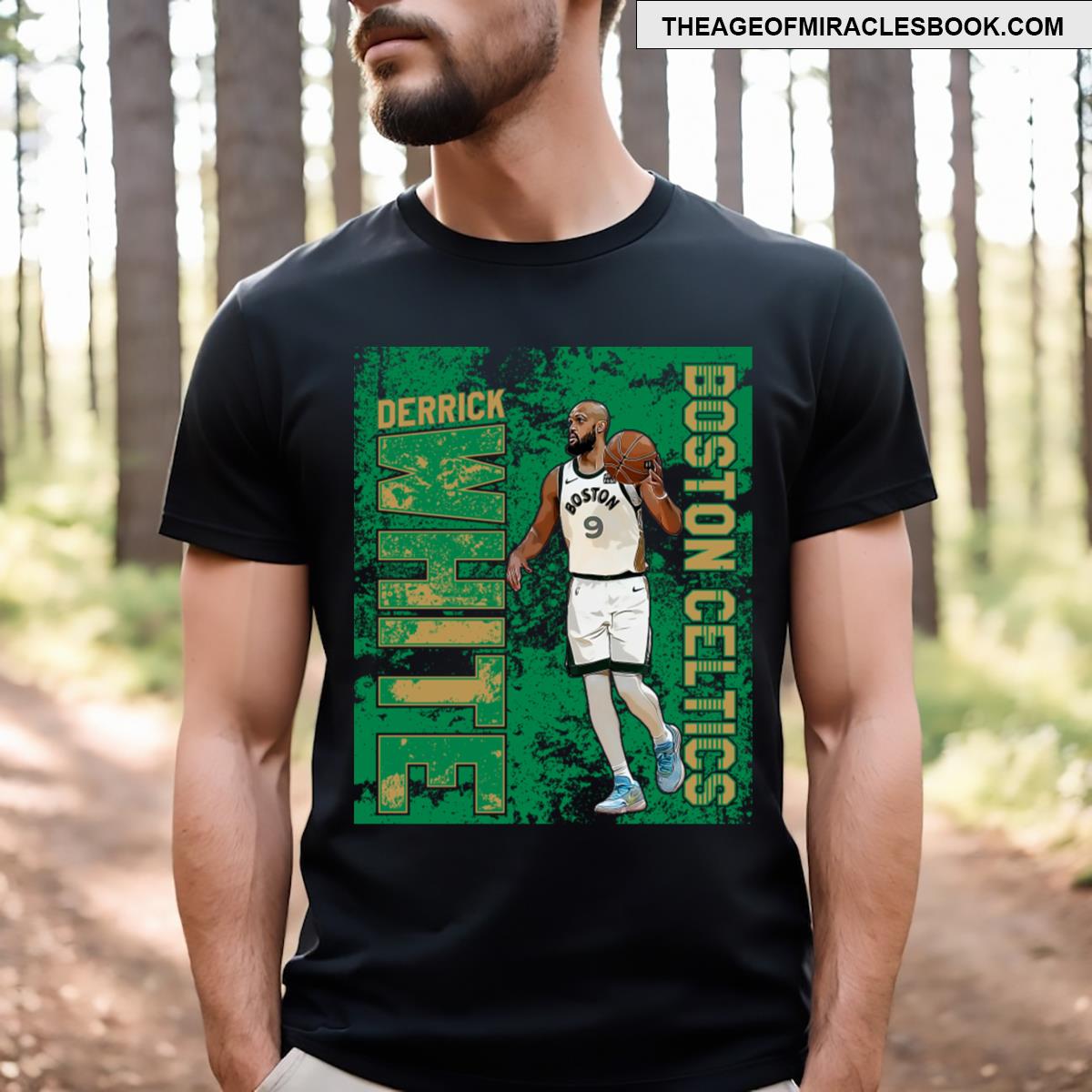 Derrick White Boston Celtics T-shirt