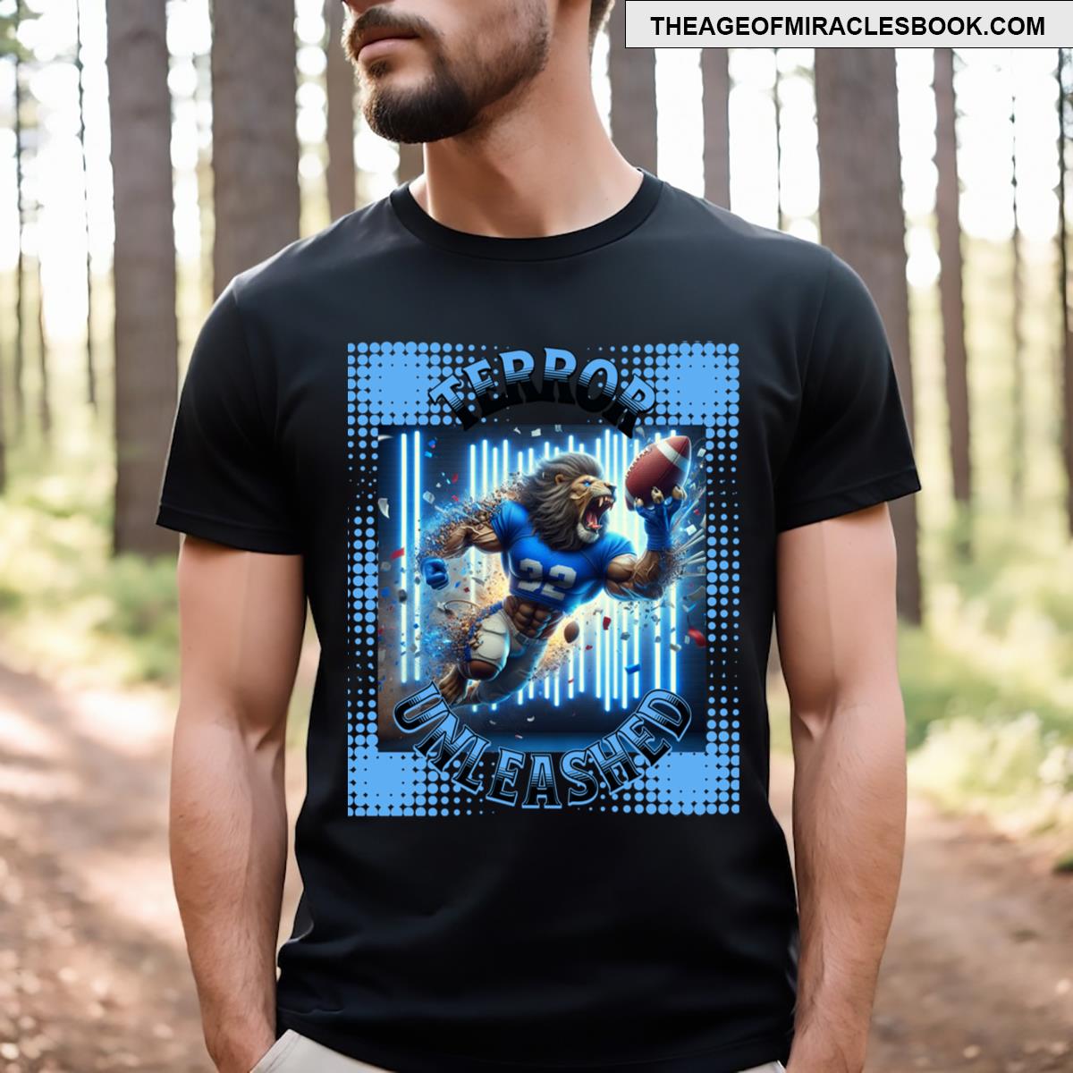 Detroit Lions Terror Unleashed T-shirt