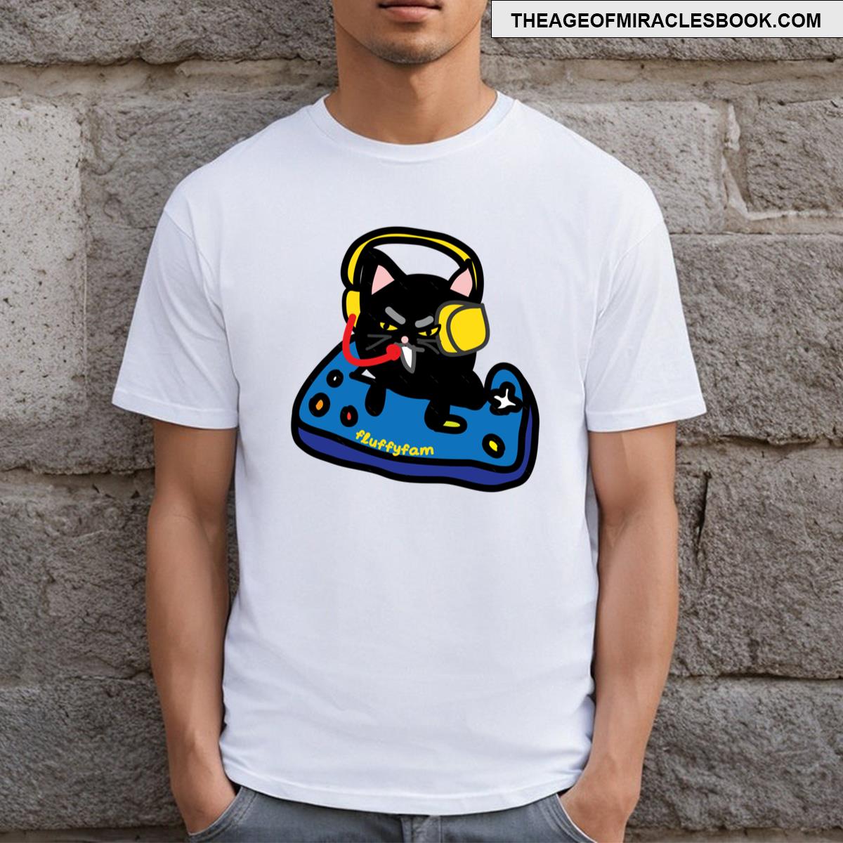 Gaming Cat Heated Cat T-shirt