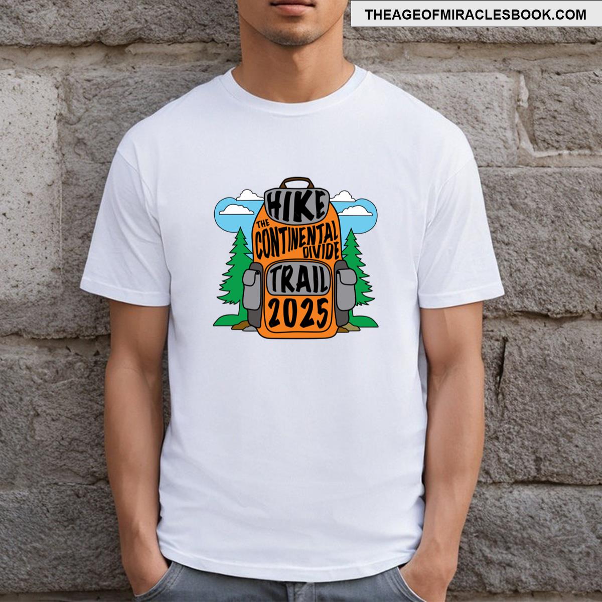 Hike The Continental Divide Trail 2025 T-shirt