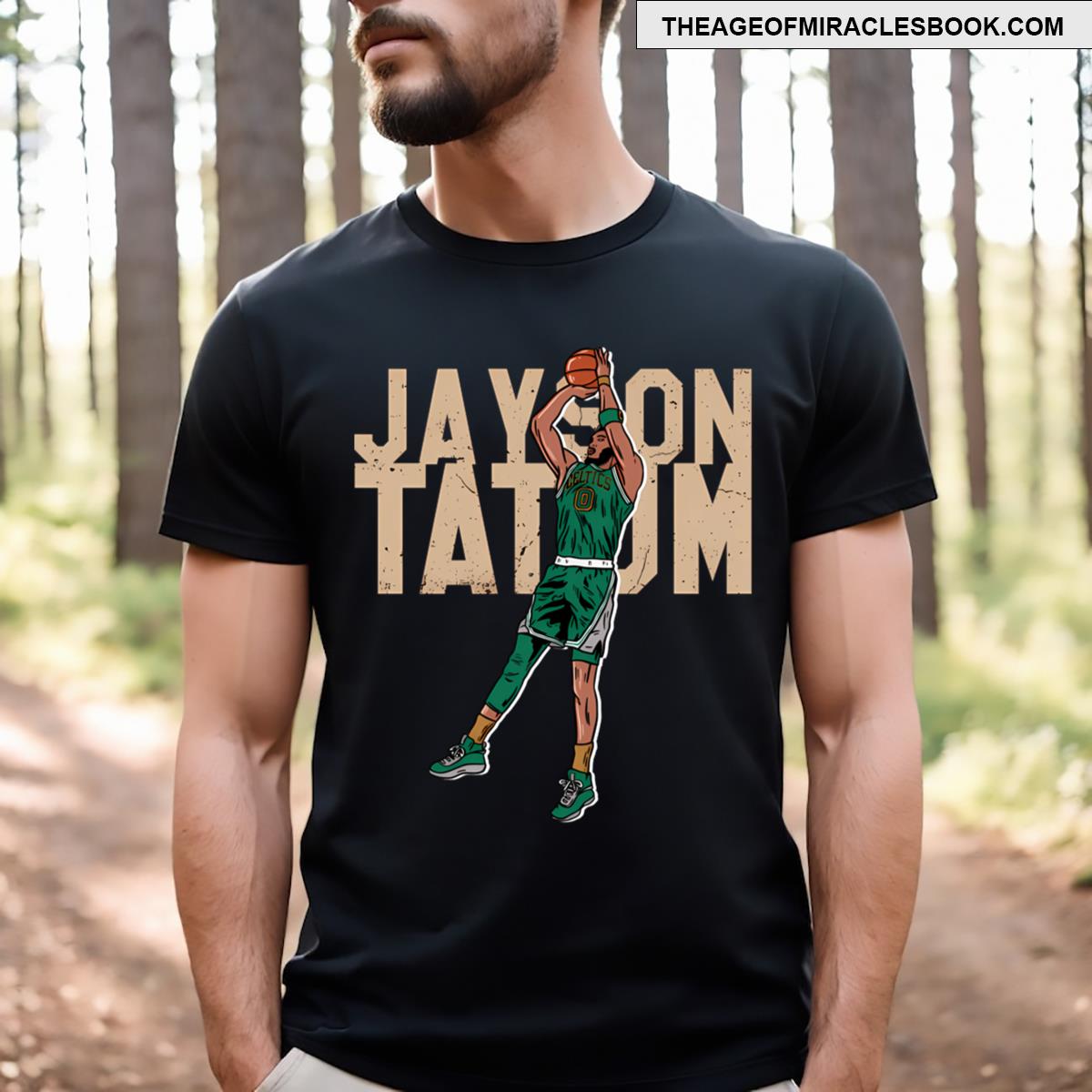 Jayson Tatum Retro Art Essential T-shirt