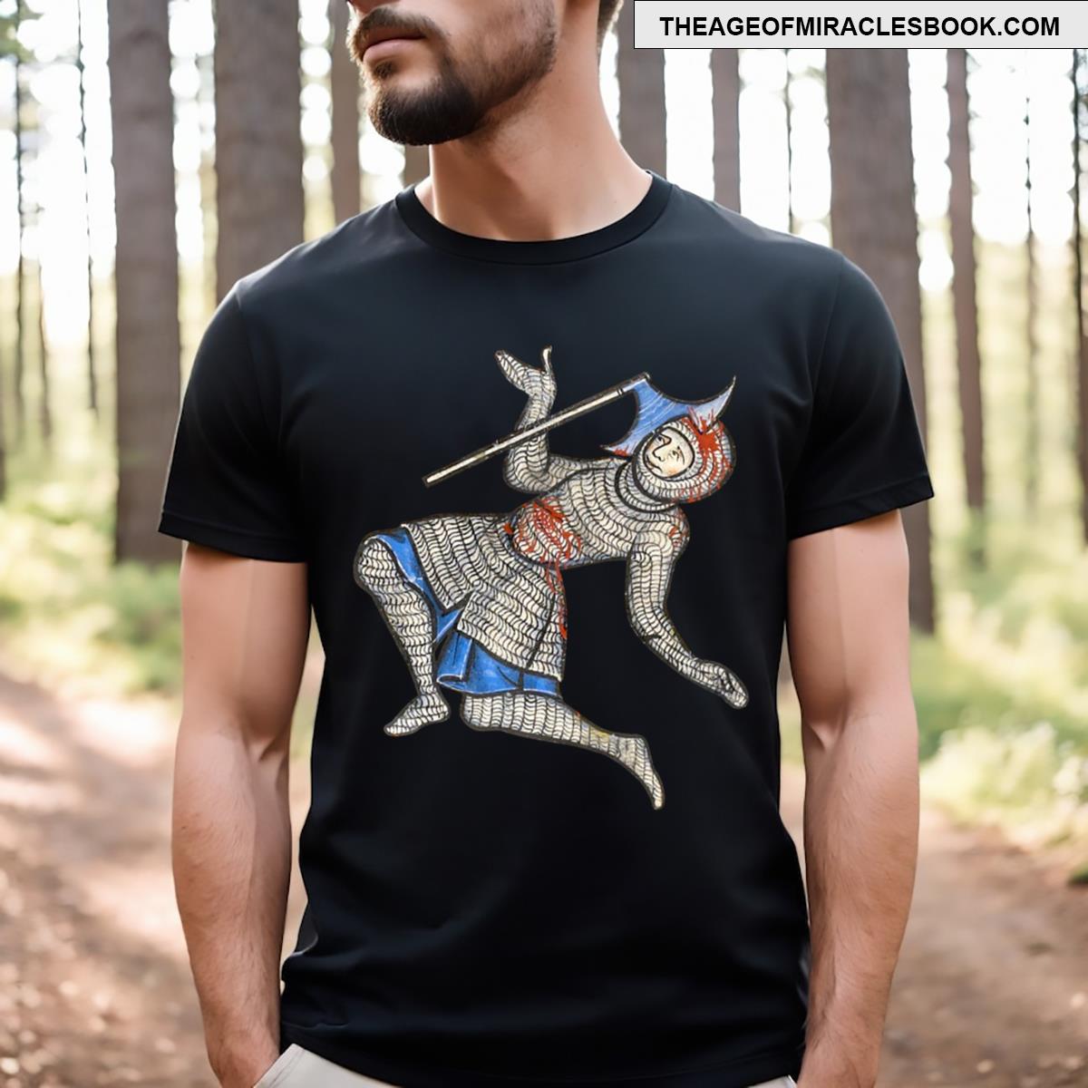 Medieval Knight Axe Meme T-shirt