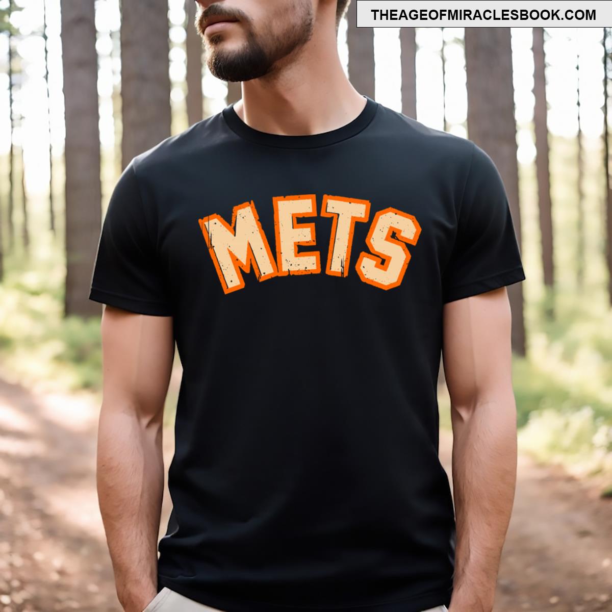 Mets Vintage Letters T-shirt