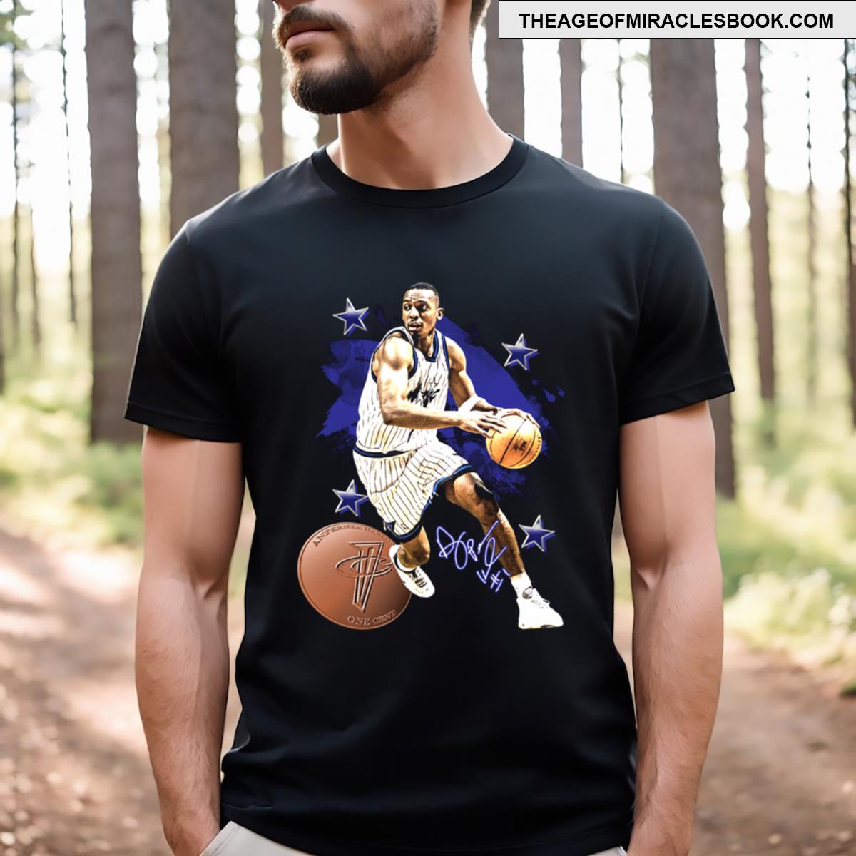 Penny Hardaway Superstar Pose T-shirt