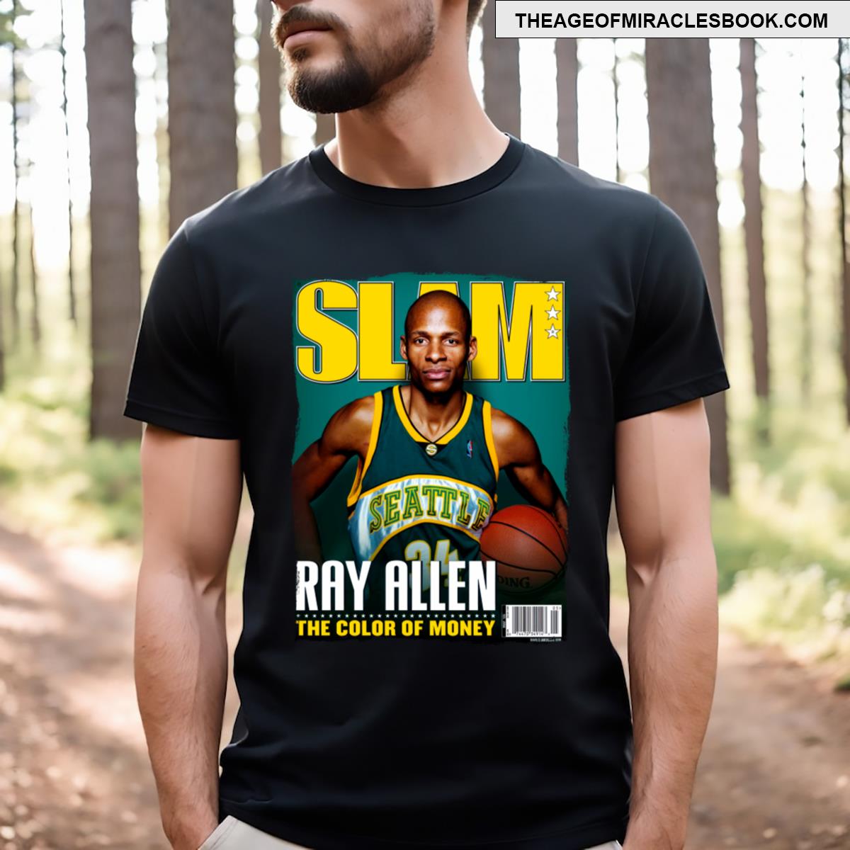 Ray Allen Slam T-shirt