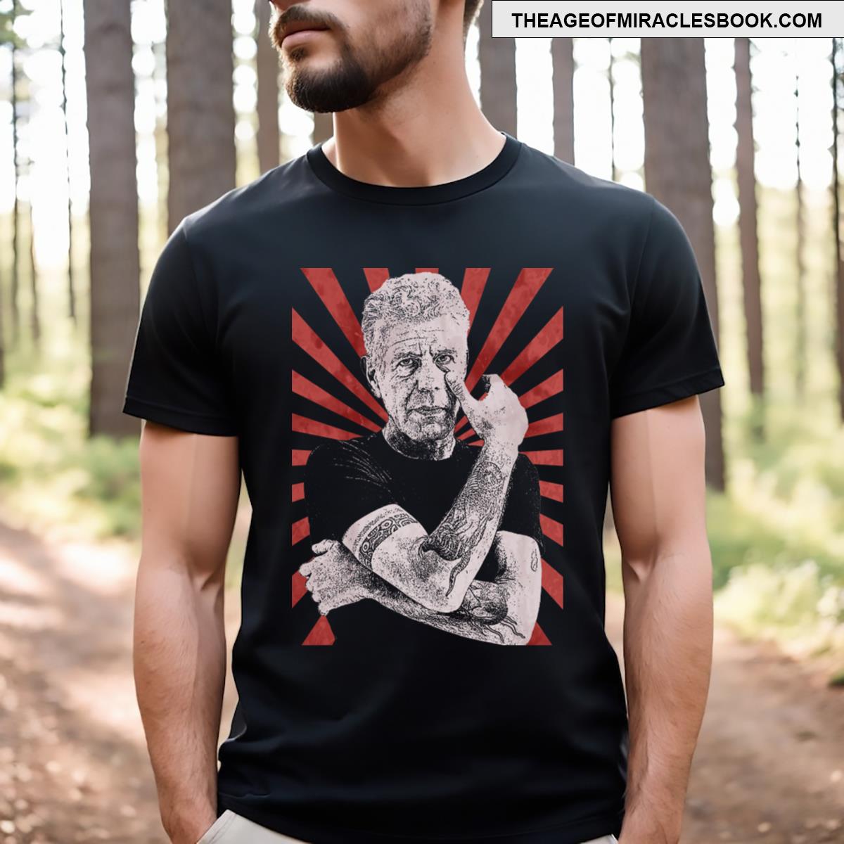 Vintage Anthony Bourdain 90s T-shirt