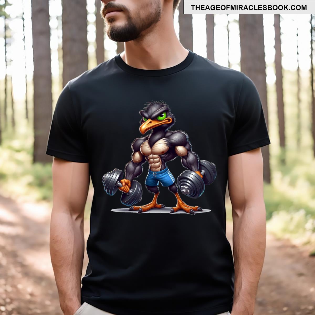 Bodybuilding Emu 1 T-shirt