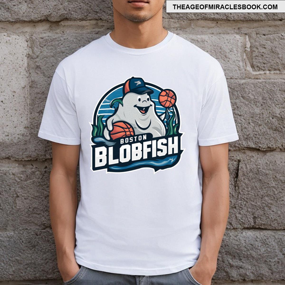 Boston Blobfish Mascot T-shirt