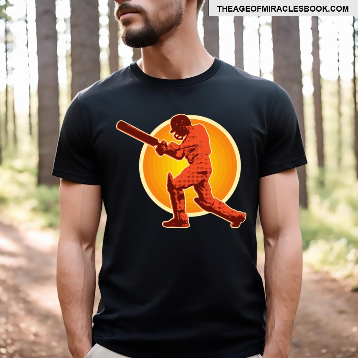 Cricket Player T-shirt