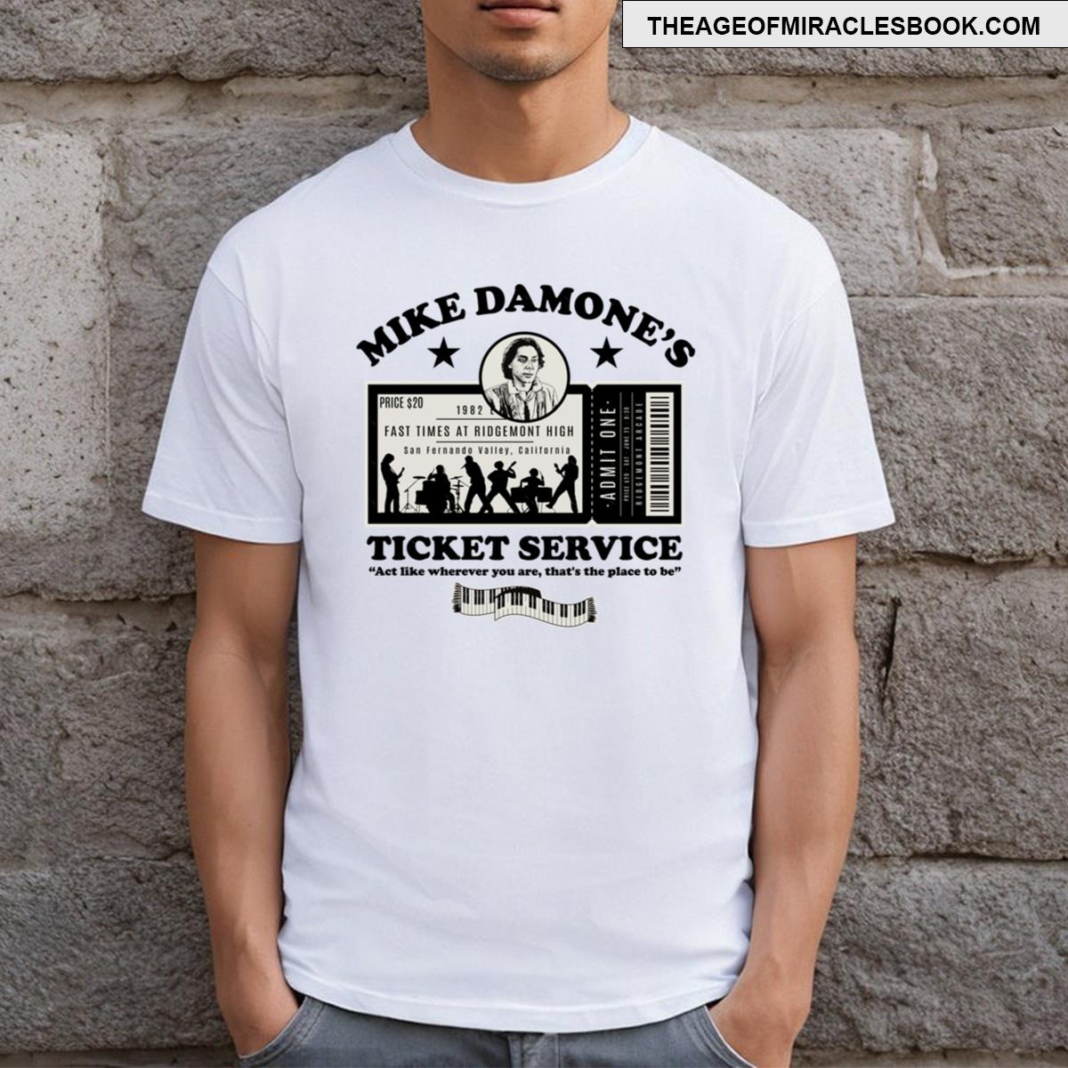 Damones Ticket Service Lts T-shirt