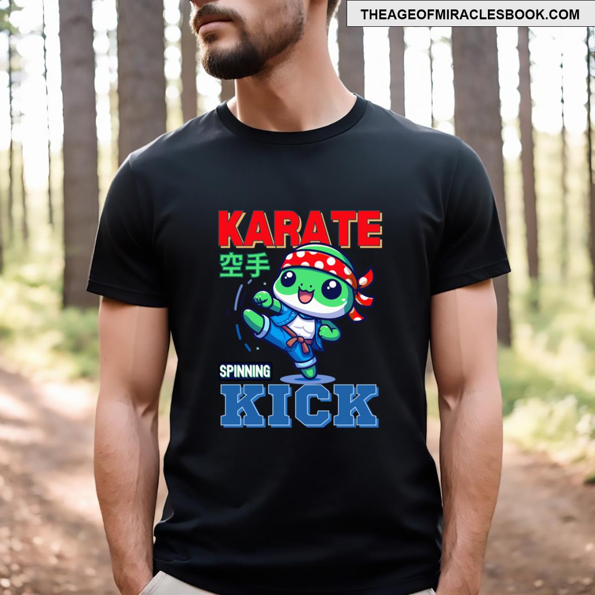Karate Fighter Karate Spinning Kick Essential T-shirt