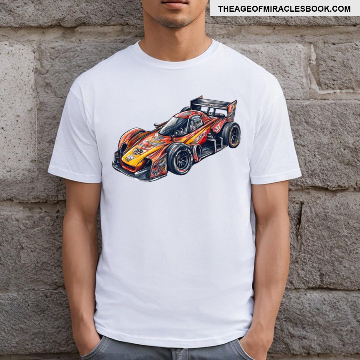 Racing Car Car Art T-shirt