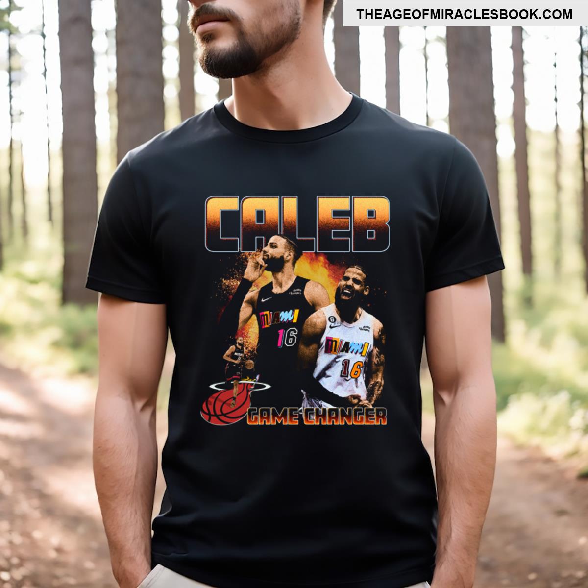 Caleb Martin Vintage Collage T-shirt