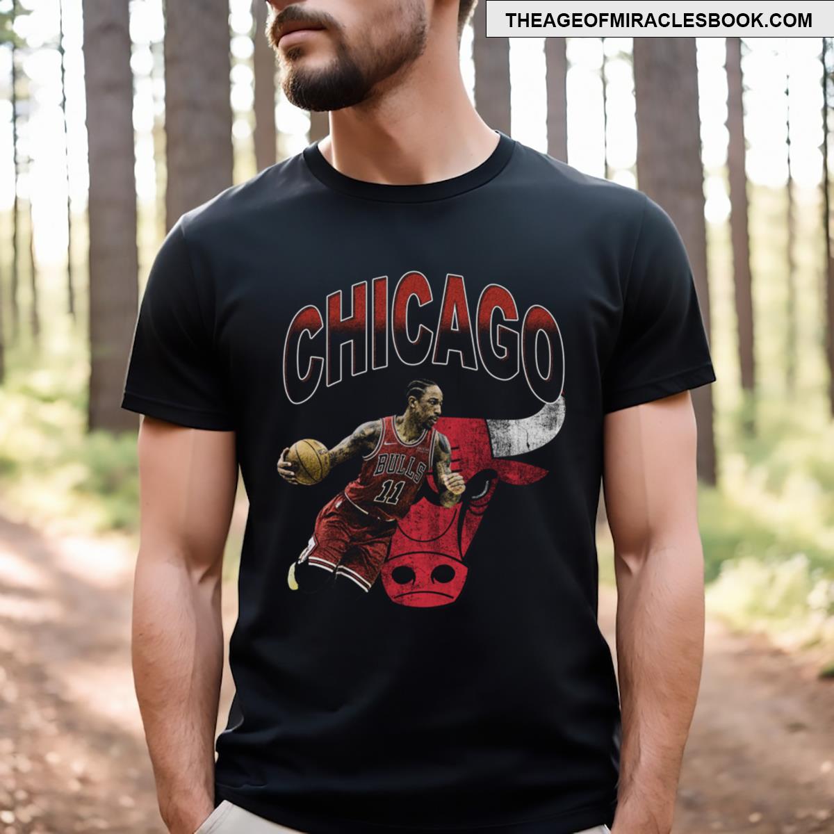 Demar Derozan Chicago Pose T-shirt