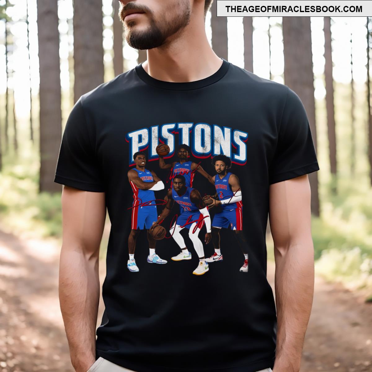 Detroit 2023 Team Pose T-shirt