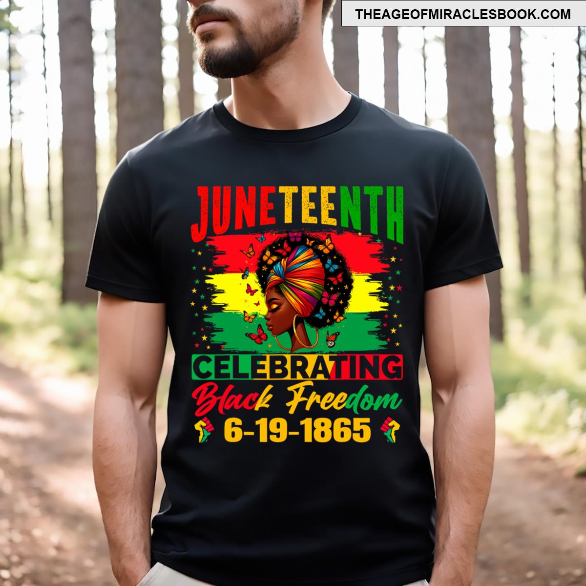 Juneteenth Celebrating Black Freedom Juneteenth 1865 T-shirt