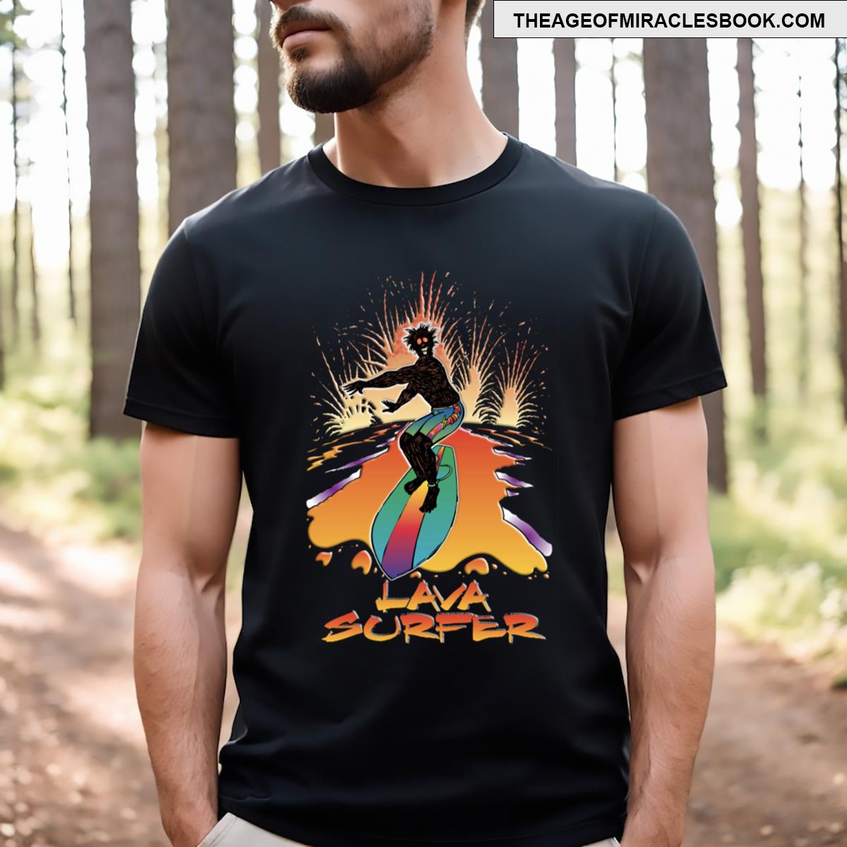 Lava Surfer T-shirt
