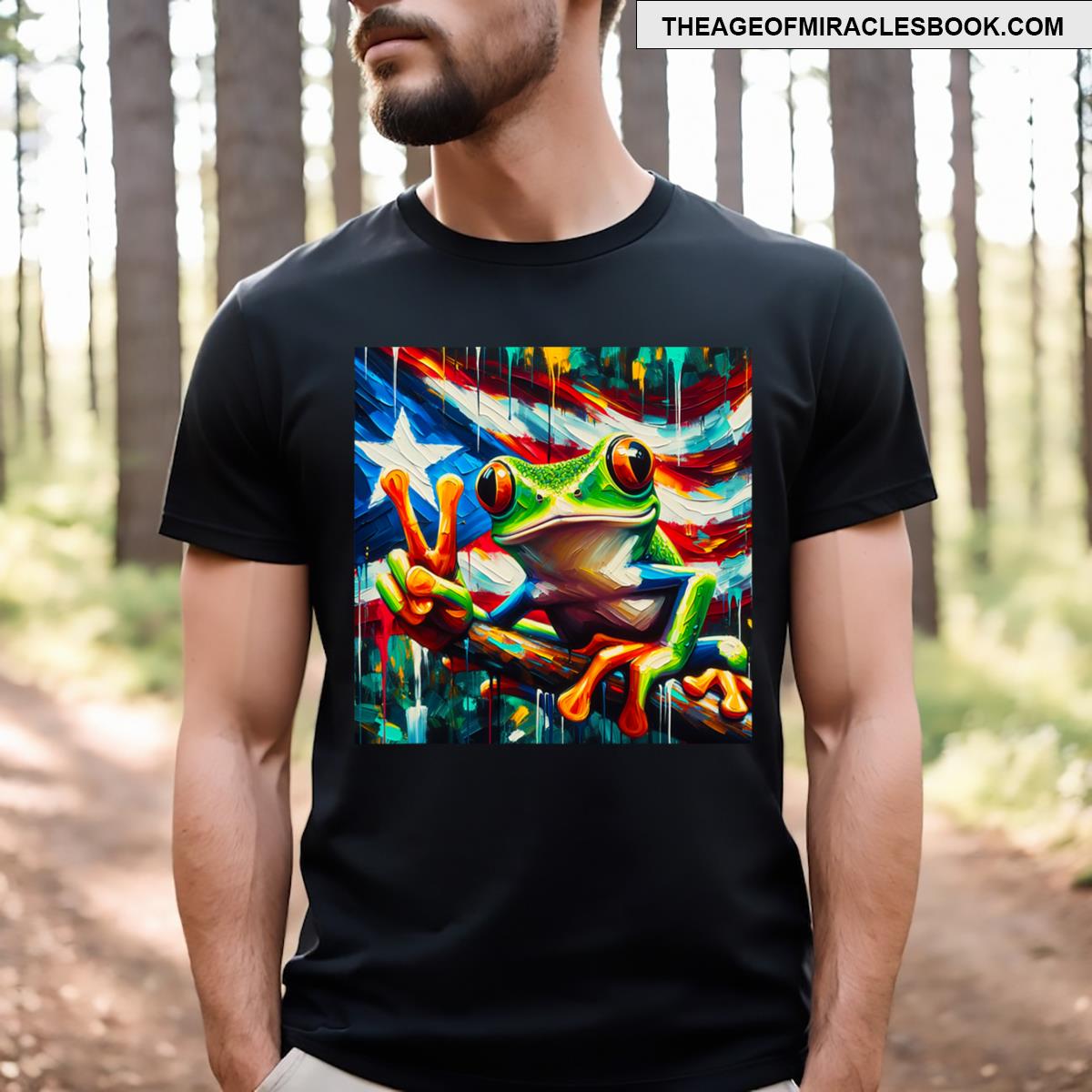 Puerto Rico Coqui Frog T-shirt