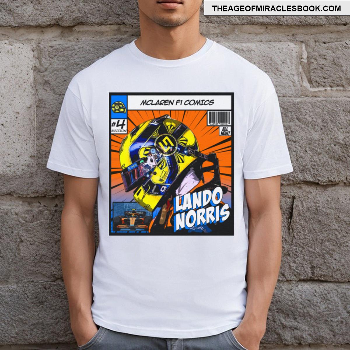 Lando Norris Comic T-shirt