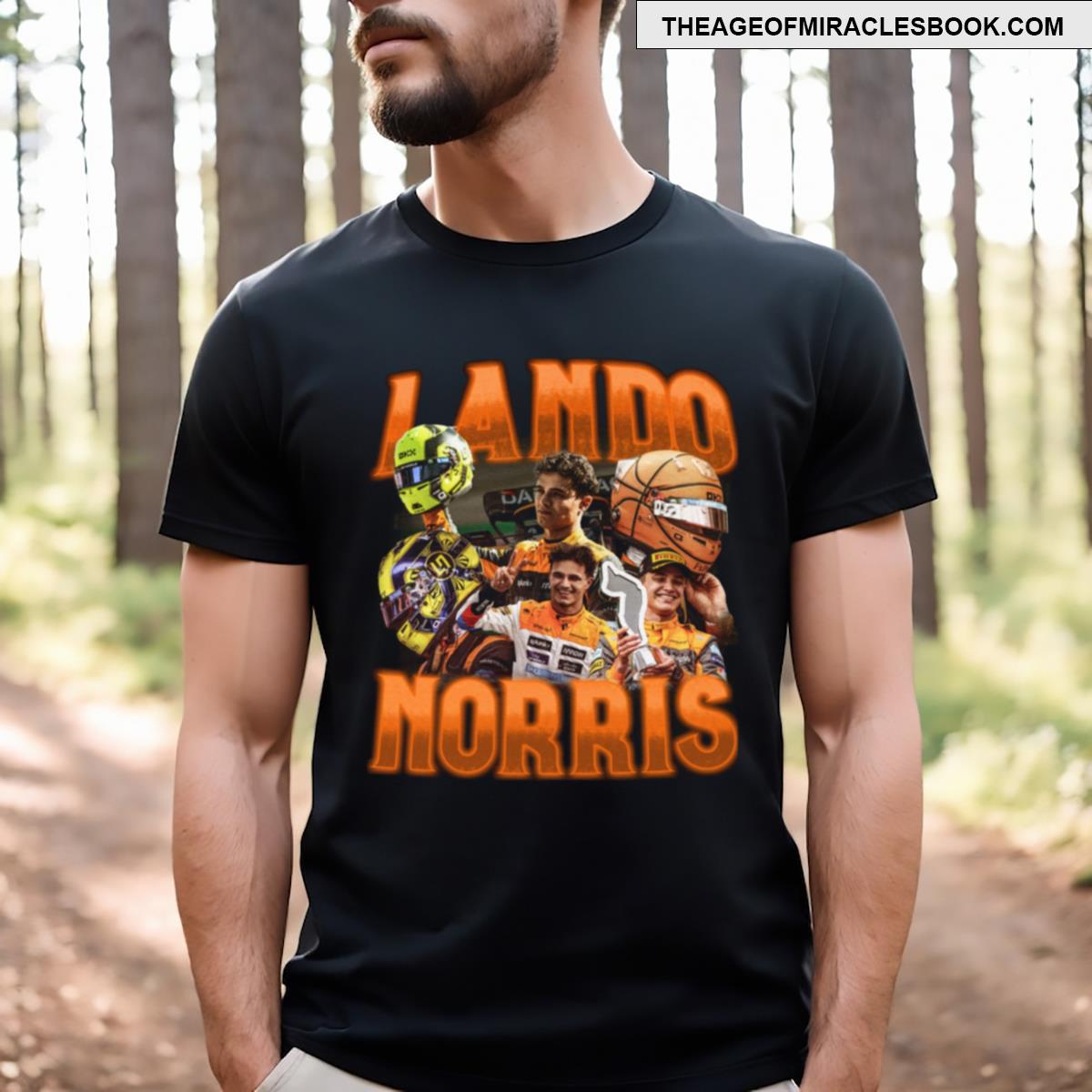 Lando Norris Vintage T-shirt