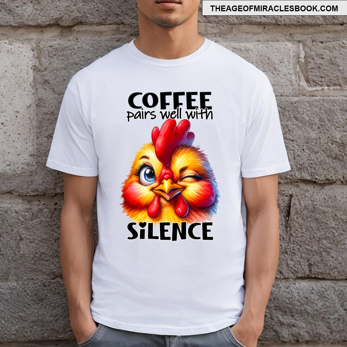 Coffee Pairs Well With Silence T-shirt