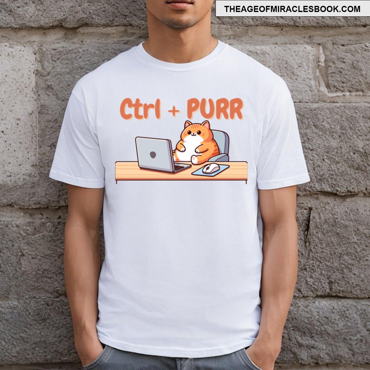 Ctrl + Purr T-shirt