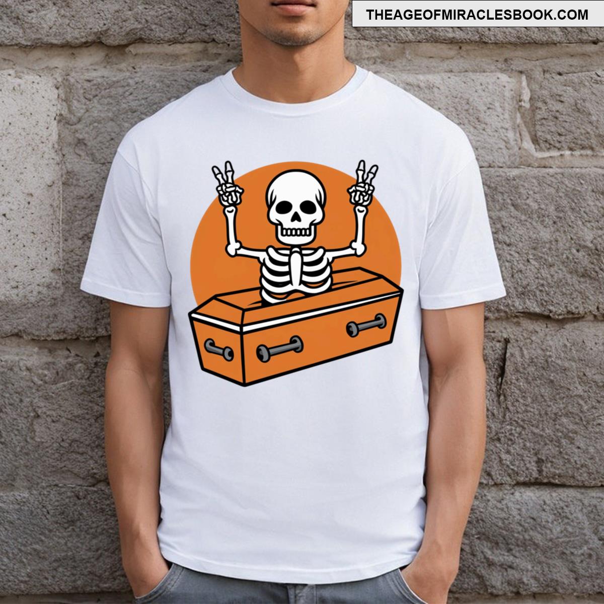 Happy Halloween Funny Skeleton T-shirt