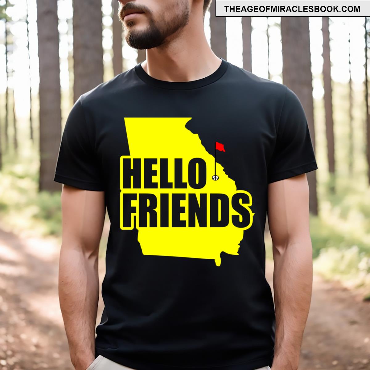 Hello Friend The Masters T-shirt