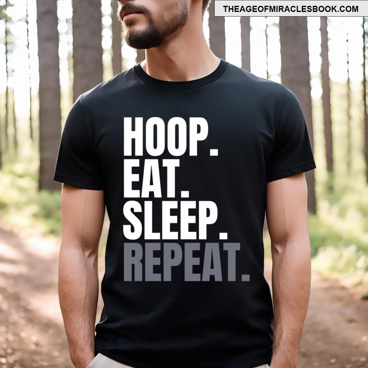 Hoop Eat Sleep Repeat T-shirt
