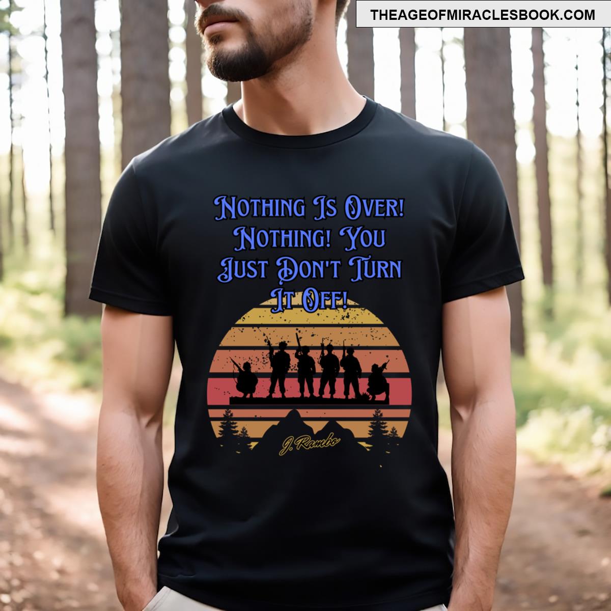 John Rambo Sylvester Stallone T-shirt