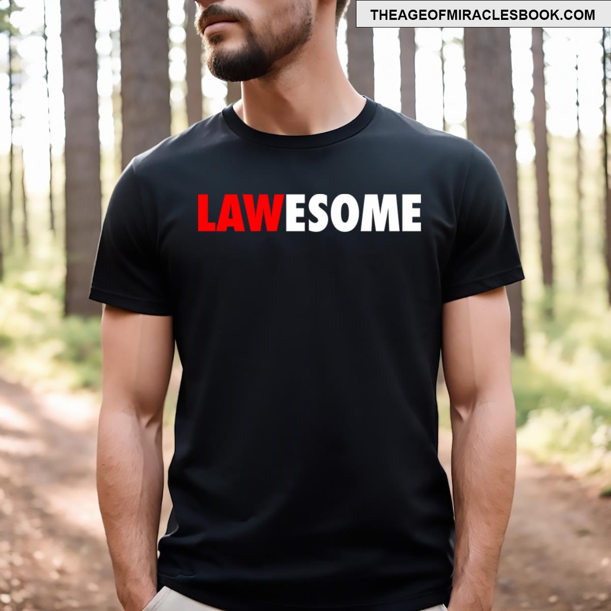 Lawesome Awesome Lawyer Gift T-shirt