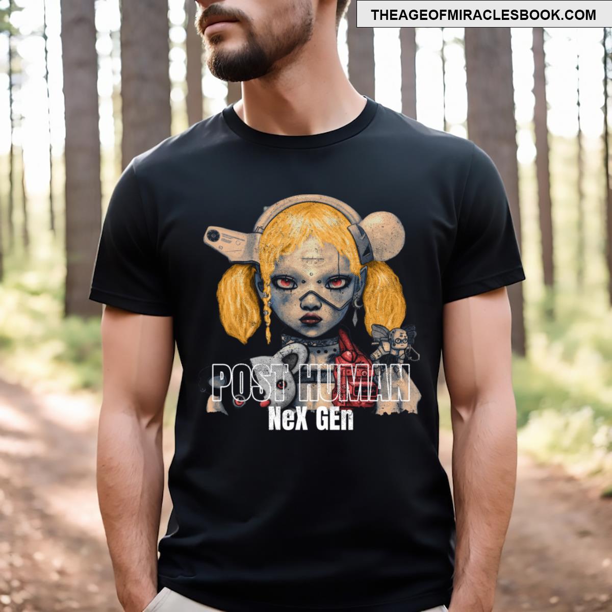 Post Human Nex Gen Retro T-shirt