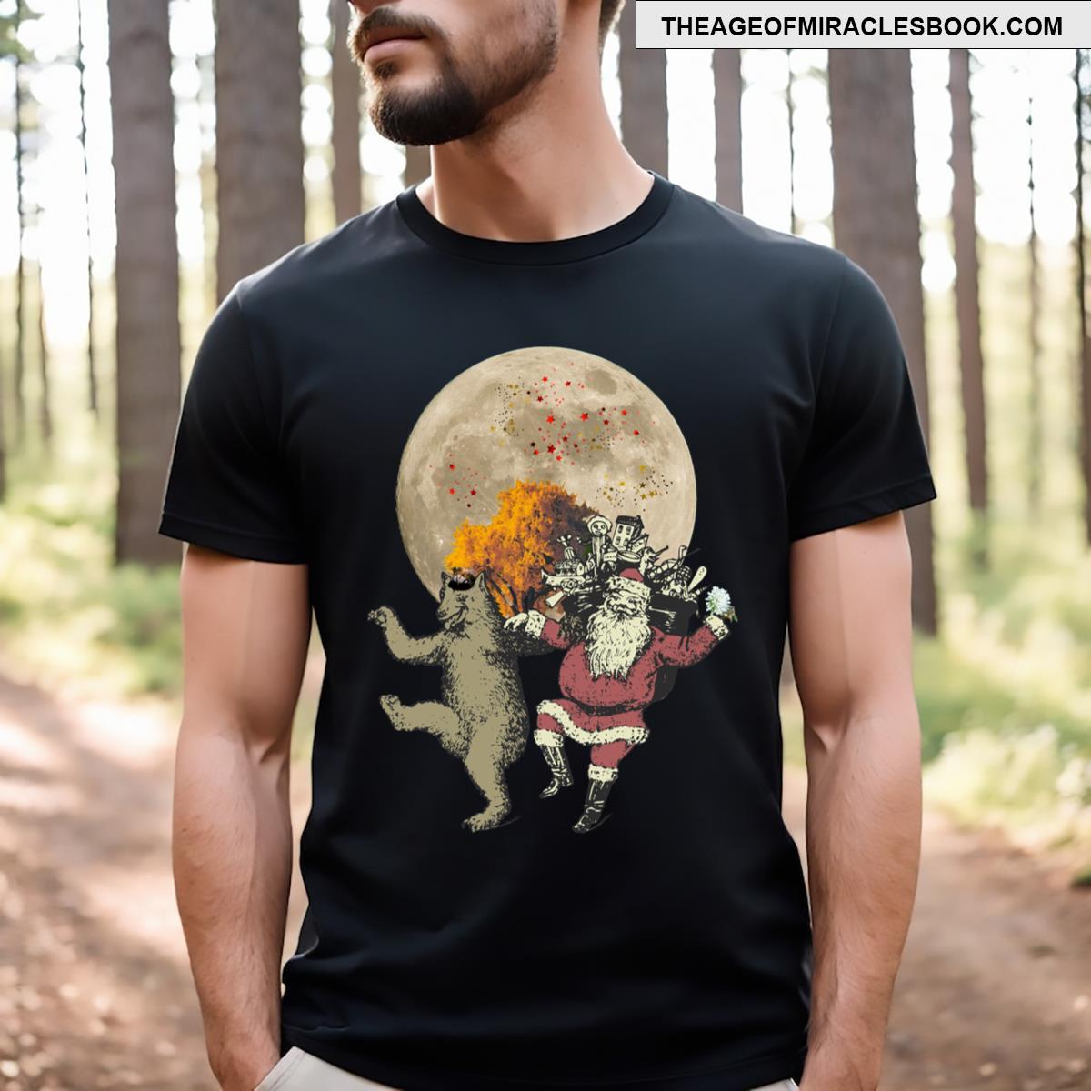 Santa Dancing Bear T-shirt