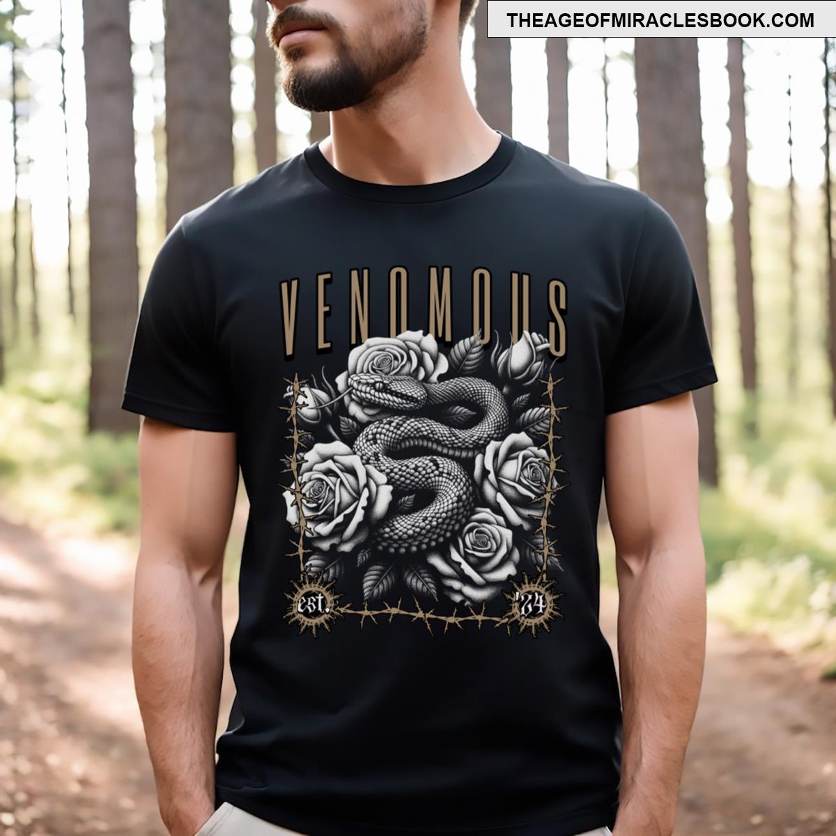 Venomous Snake T-shirt