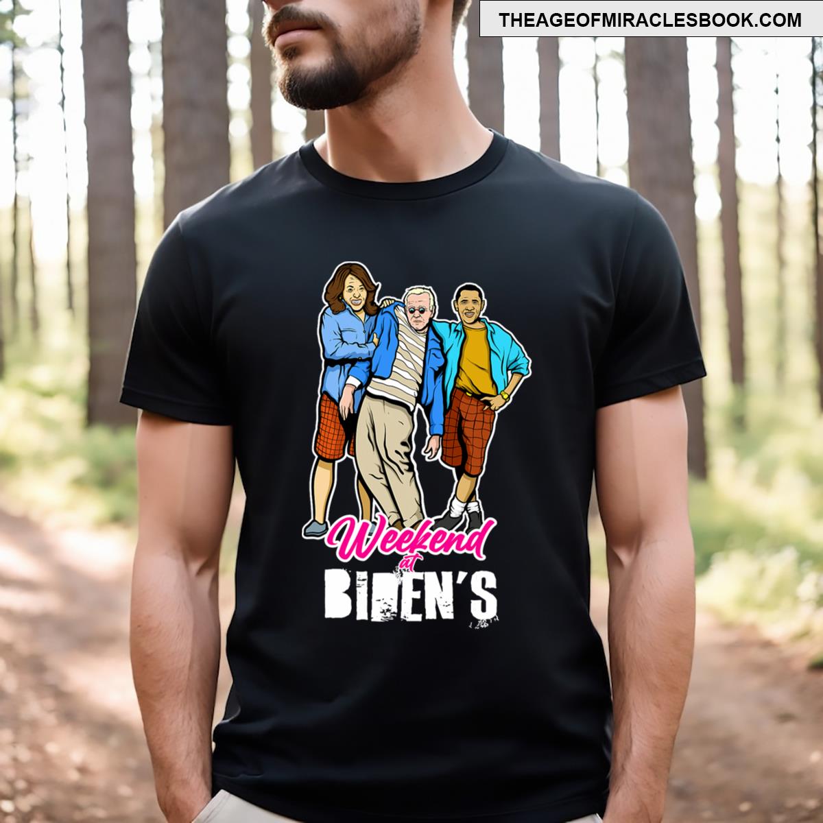 Weekend At Bidens Summer 2024 Comedy Tee T-shirt
