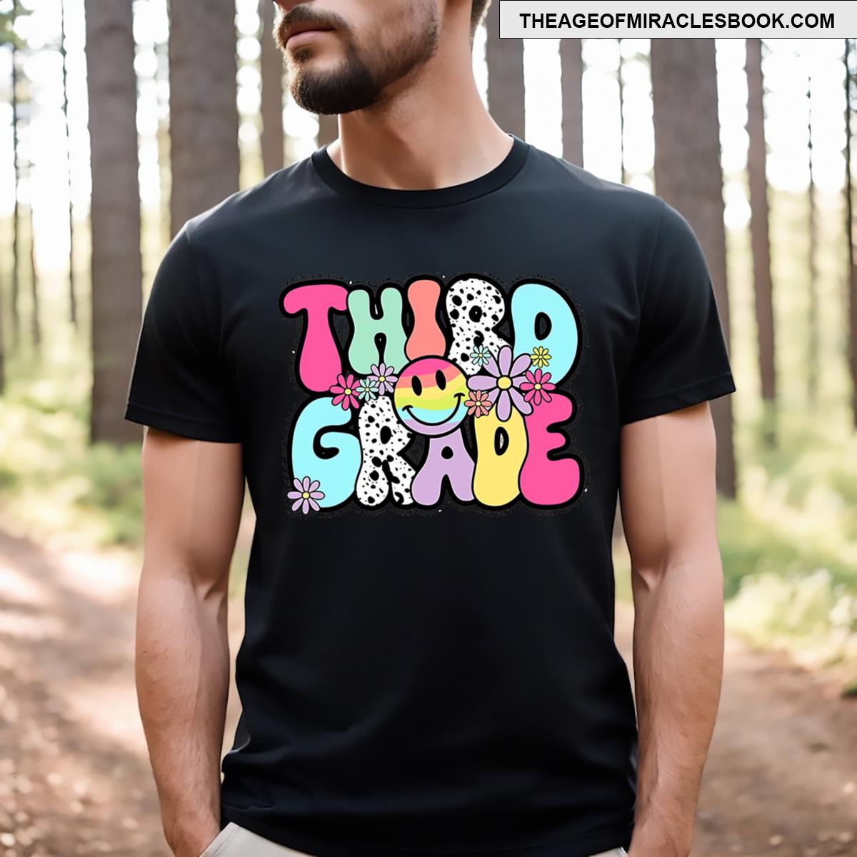 Hello 3rd Third Grade Back To School For Teachers Students T-shirt