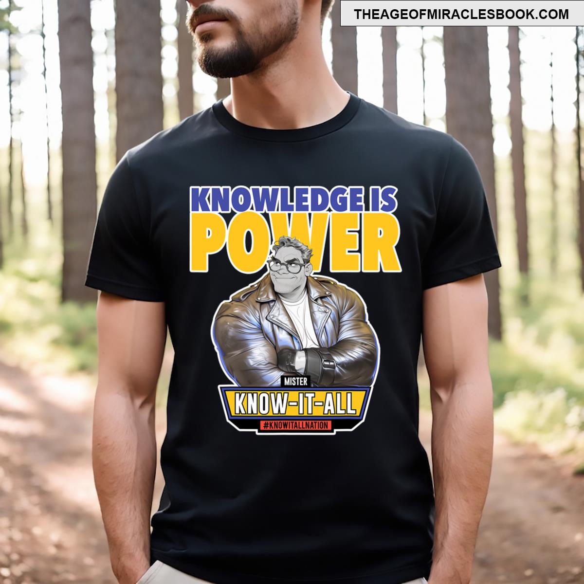 Knowledge Is Power T-shirt