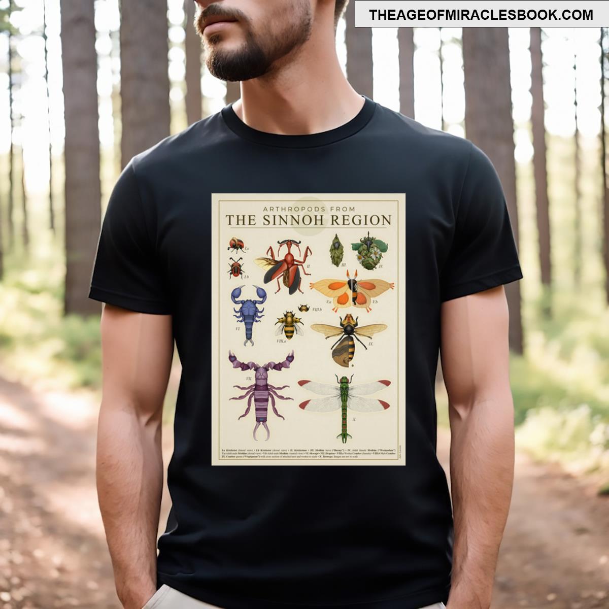 Arthropods From Sinnoh T-shirt