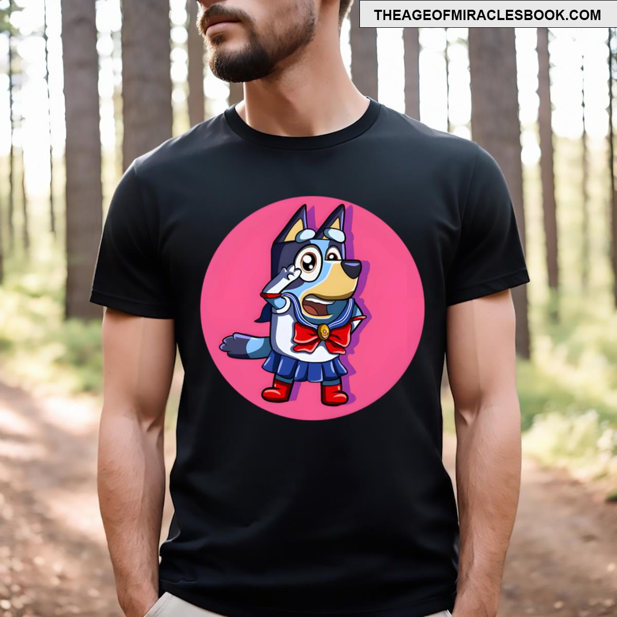 Bluey Moon T-shirt